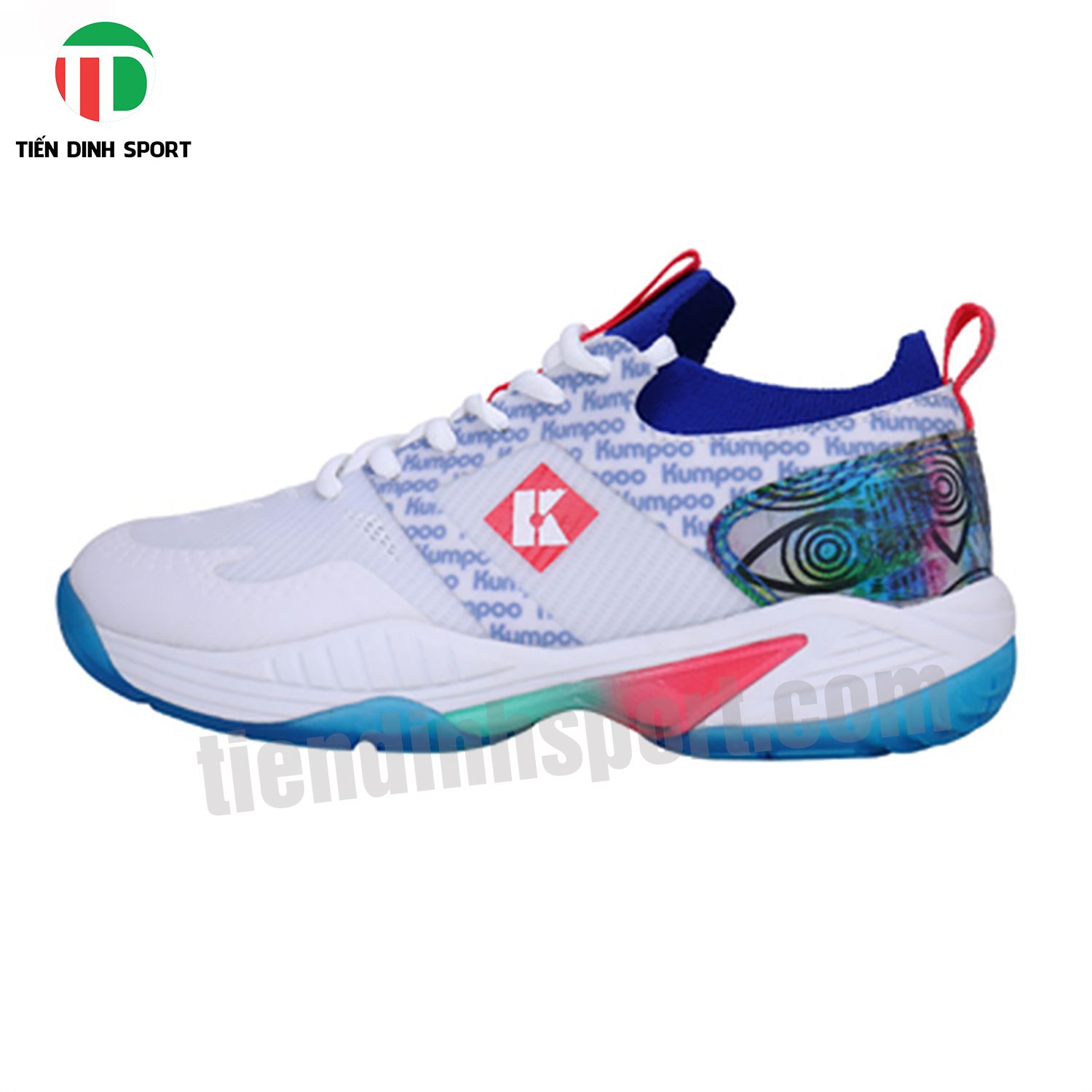Giày Cầu Lông Kumpoo KH-D83 ( Trắng )