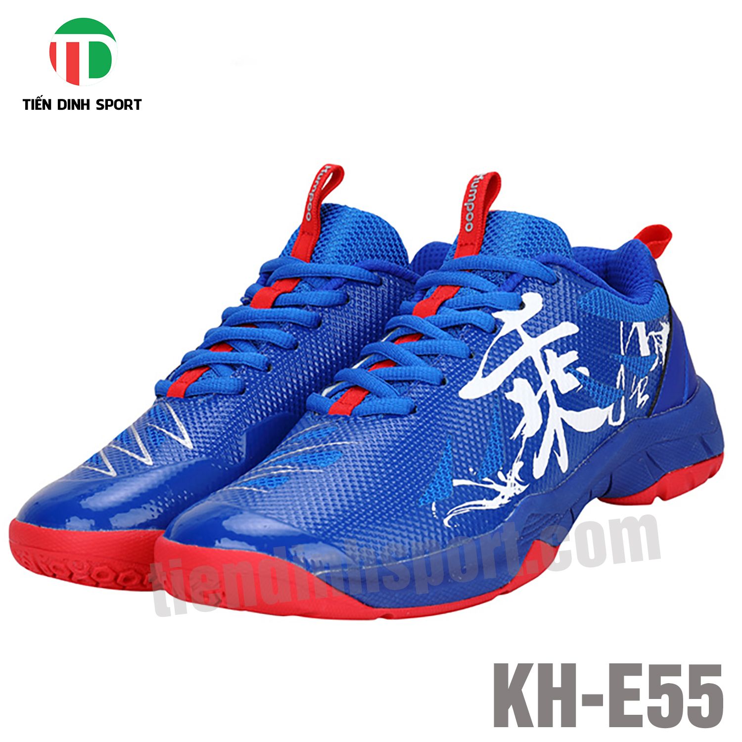 Giày Cầu Lông Kumpoo KH-E55 ( Xanh )