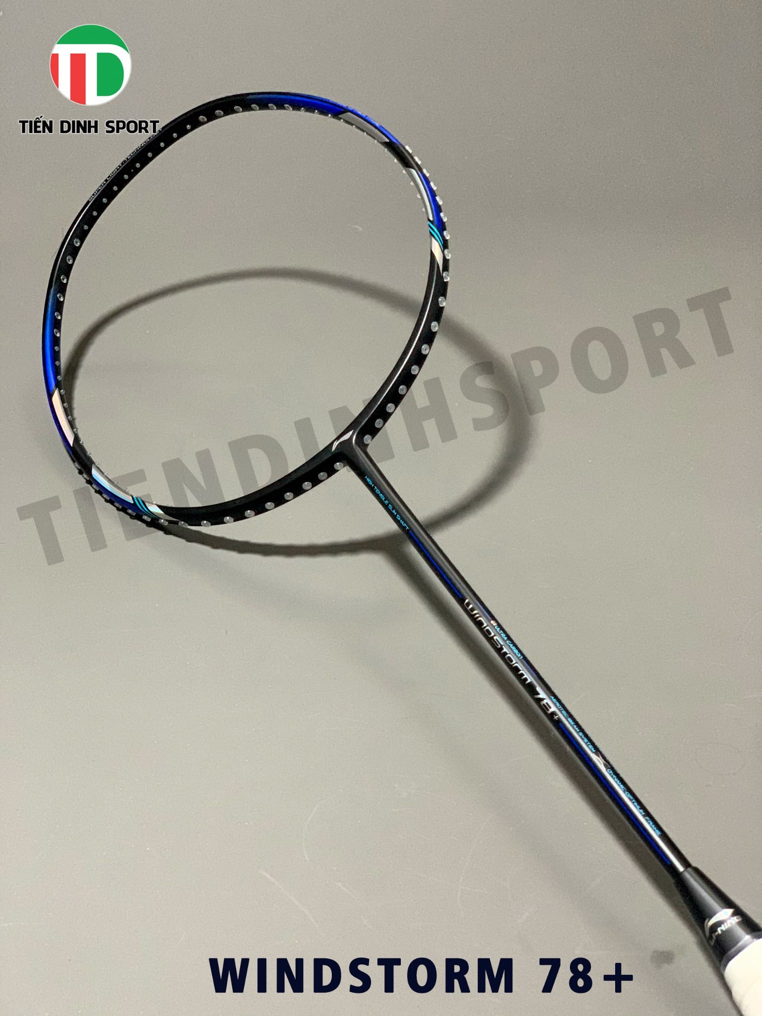 LINING WINDSTORM 78+ (đen trắng) Tiến Dinh Sport