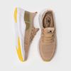 Giày Chạy Bộ AKKA Flyknit Trainer Nâu Sữa ( BH 6 tháng)