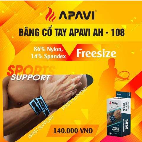 Băng bảo vệ cổ tay Apavi AH-108