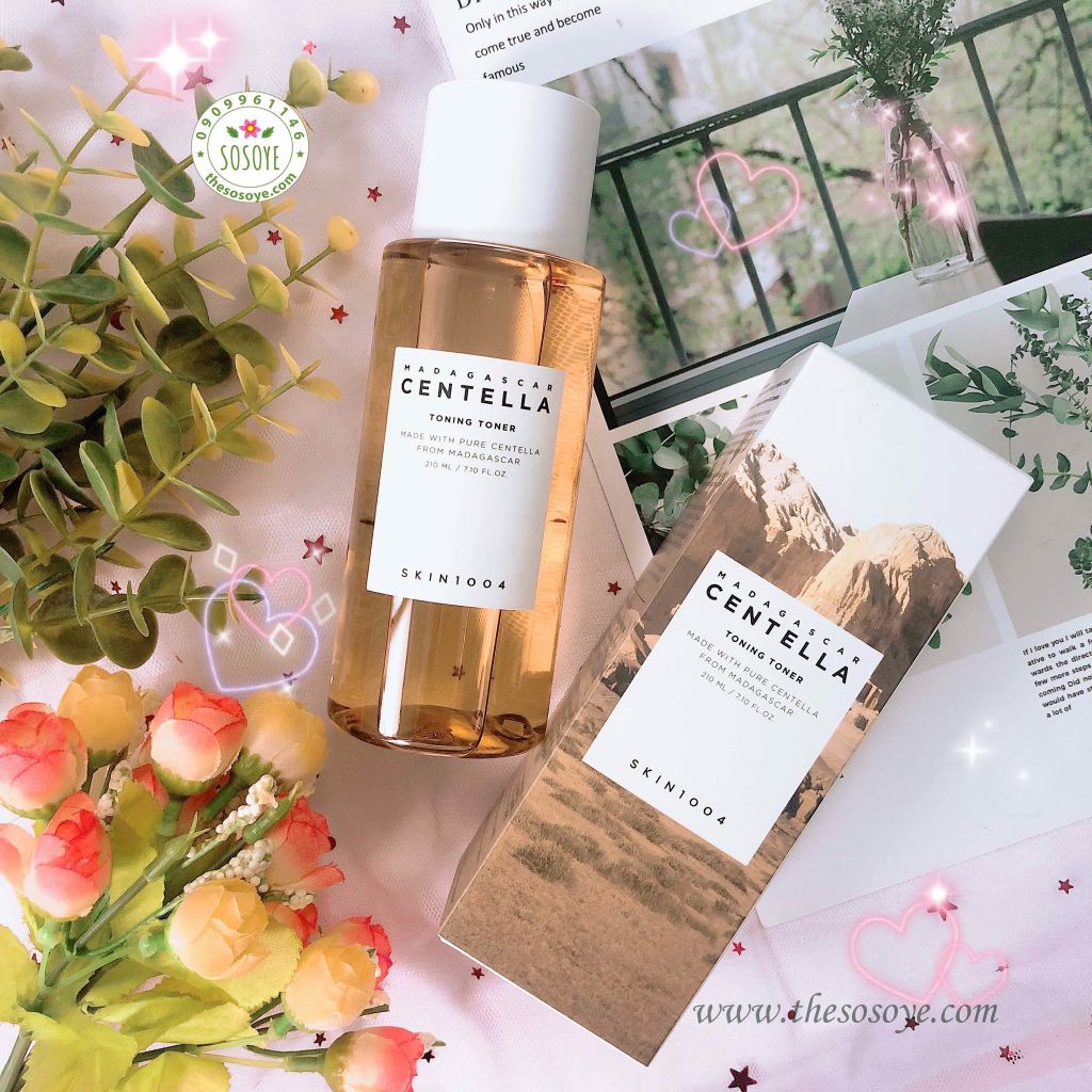 Nước Hoa Hồng Chiết Xuất Rau Má Skin1004 Madagascar Centella Toning To –  Sosoye Shop