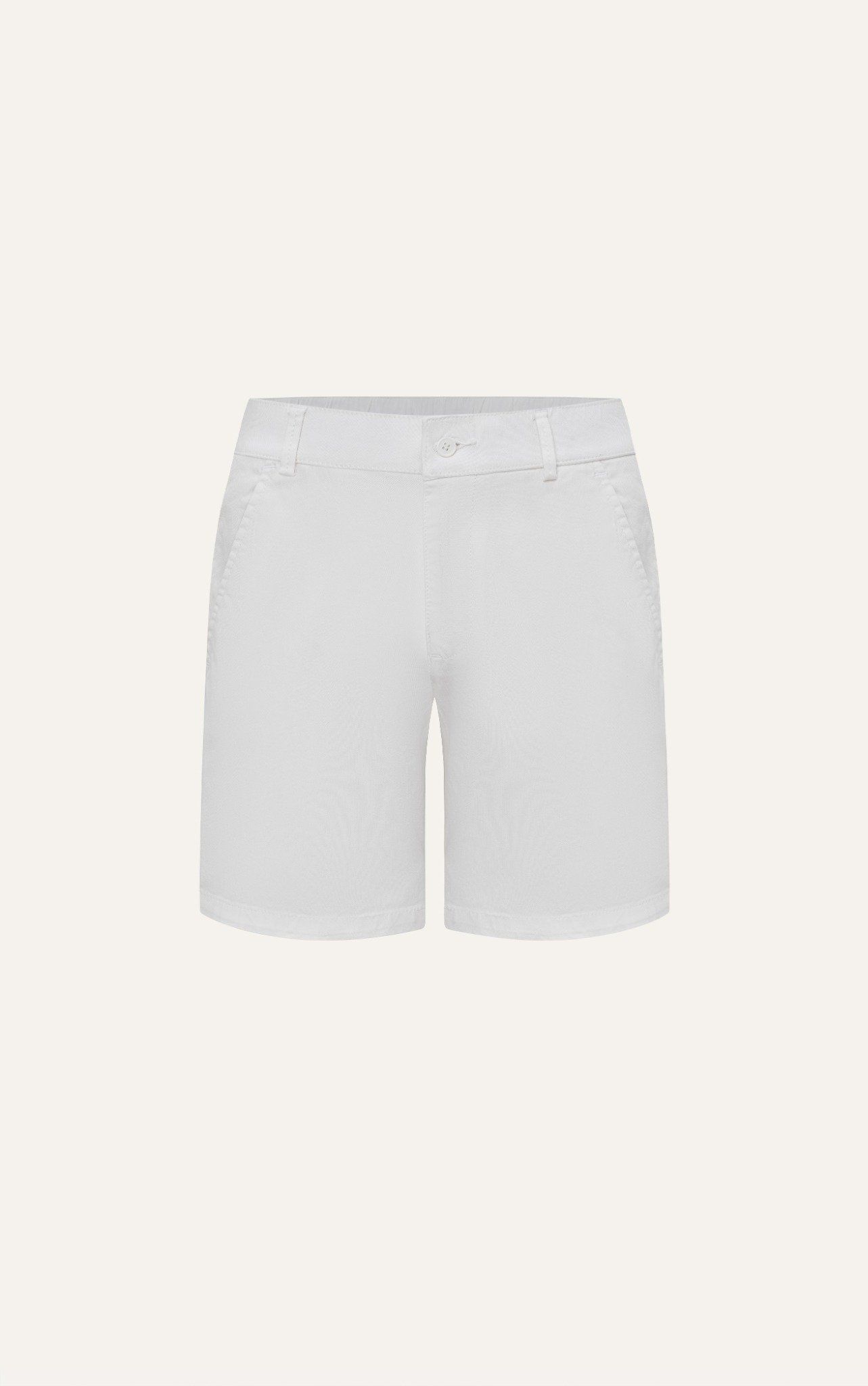  AG16 STUDIO SLIMFIT NEW DRY STRETCH SHORT - WHITE 