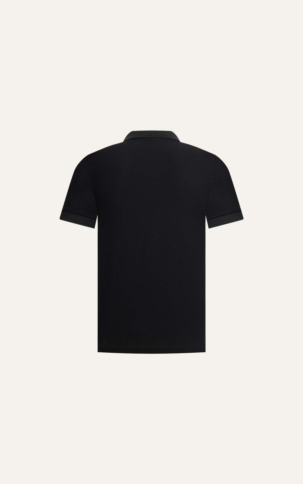 T71 FACTORY SLIMFIT POLO WITH MIX COLOR - BLACK