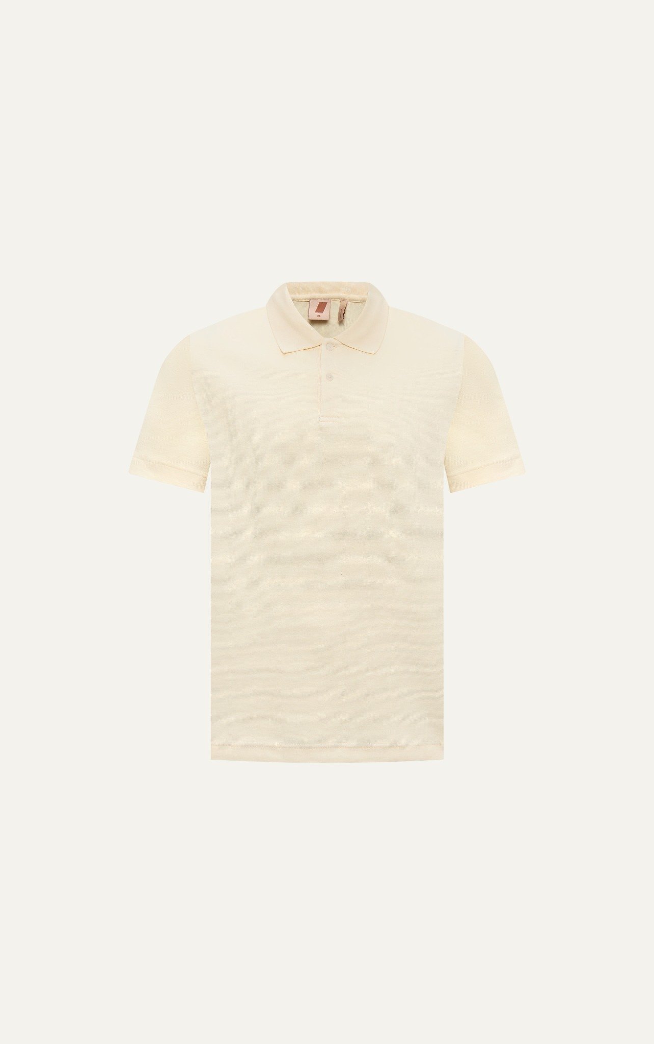 AG001 STUDIO LOOSE FIT BASIC POLO - OFF WHITE