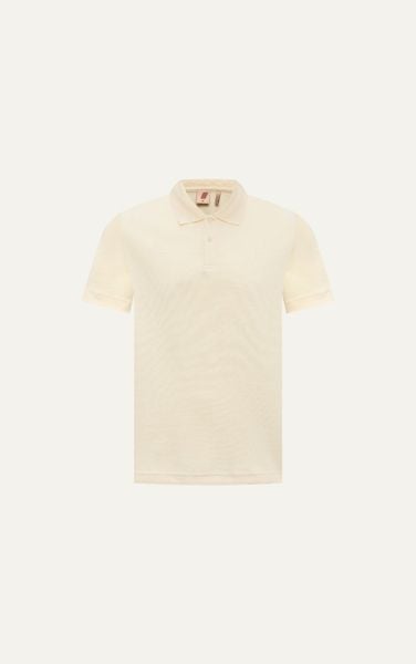  AG001 STUDIO LOOSE FIT BASIC POLO - OFF WHITE