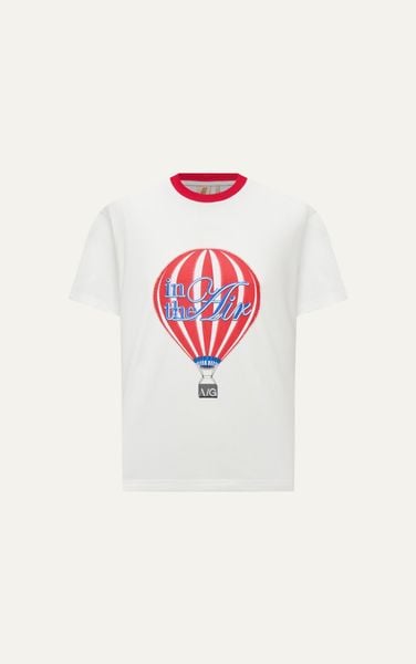  AG09 STUDIO LOOSE FIT LOGO T-SHIRT - WHITE
