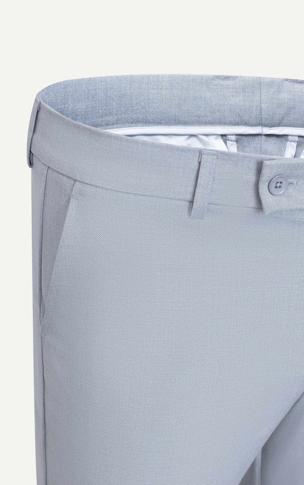 AG013 PREMIUM SLIMFIT TROUSERS - LIGHT GREY