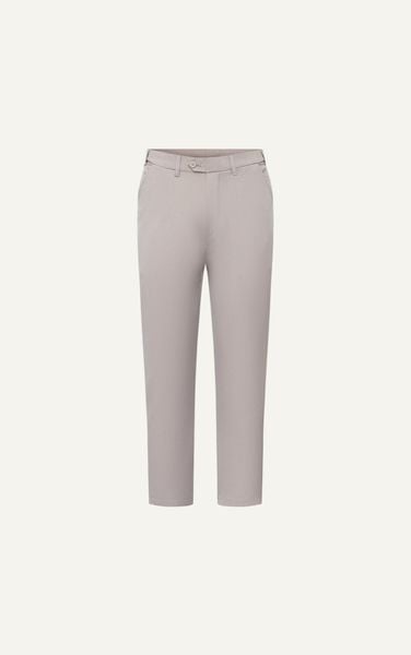  AG508 PREMIUM SLIMFIT ELASTIC WAIST TROUSERS - OFF WHITE
