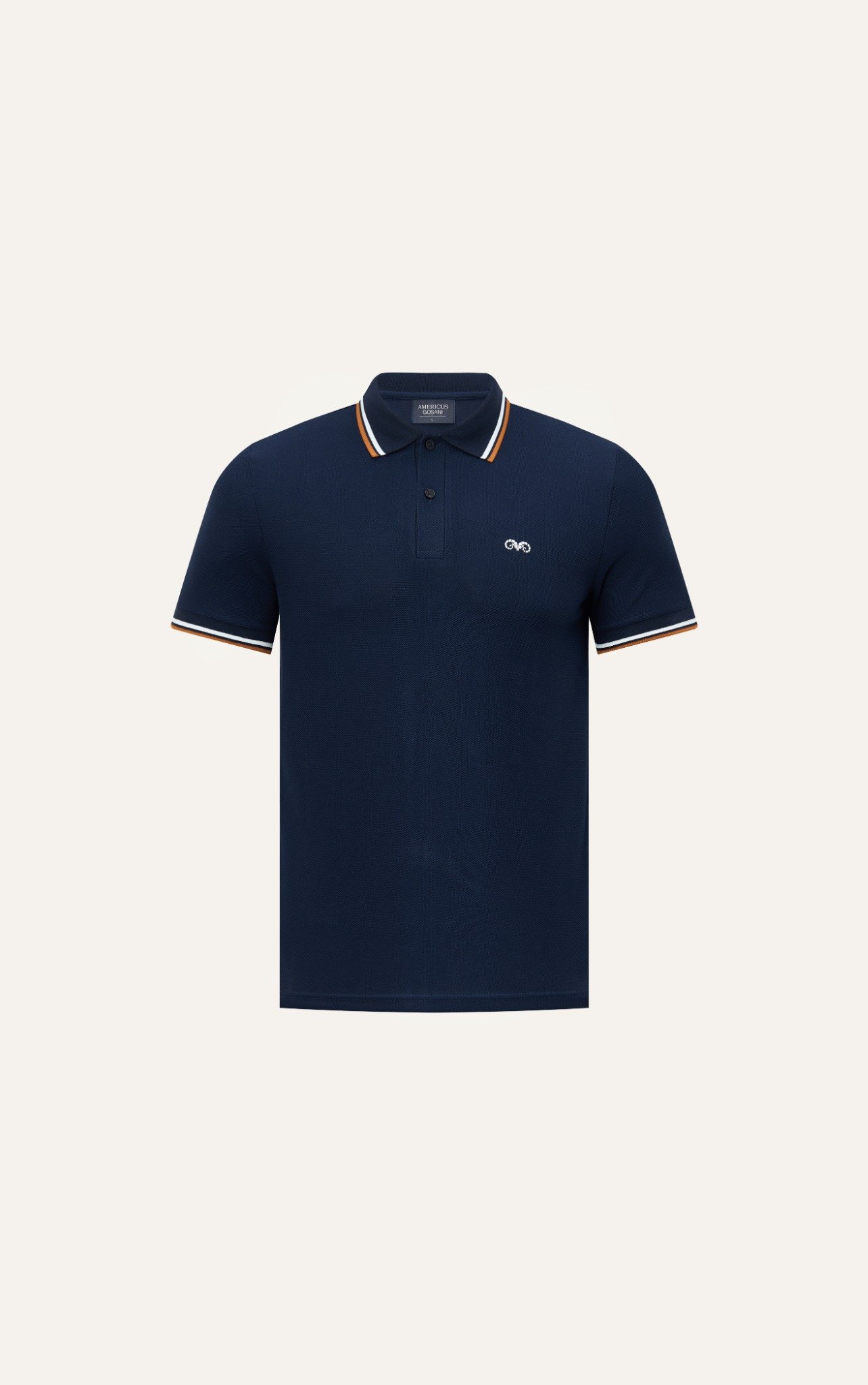 AG6101 PREMIUM SLIMFIT POLO - DARK BLUE