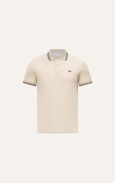  AG6101 PREMIUM SLIMFIT POLO - BEIGE