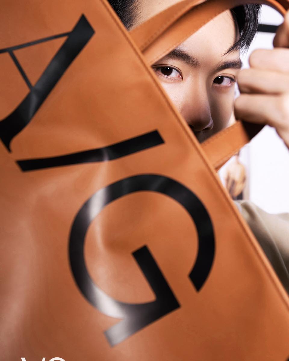 A/G SIGNATURE BAG IN BROWN