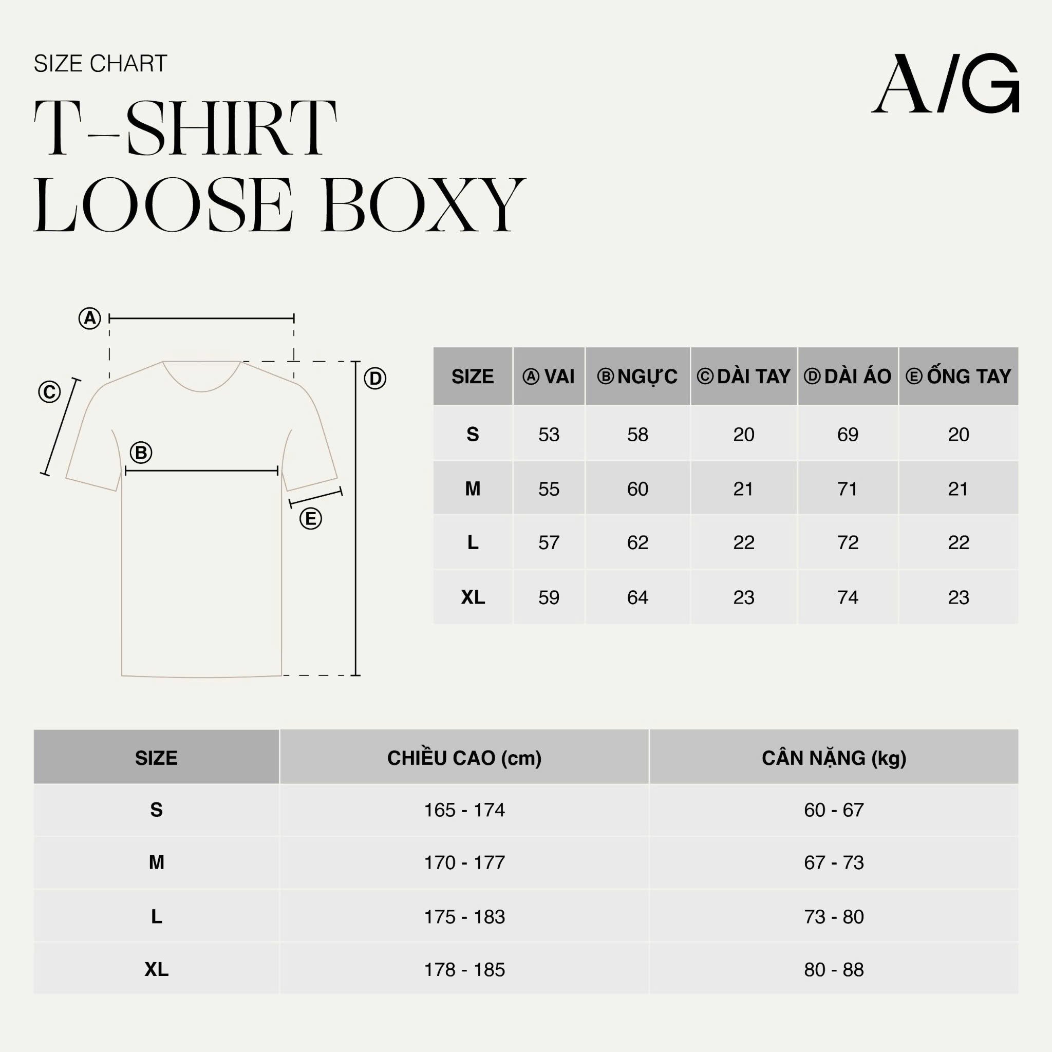 AG01 STUDIO LOOSE FIT STRIPED T-SHIRT - OFF WHITE