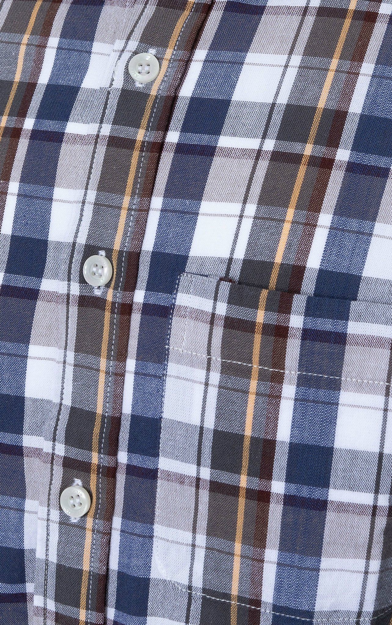 H311 FACTORY REGULAR FIT MIX COLOR CHECKED SHIRT - YELLOW