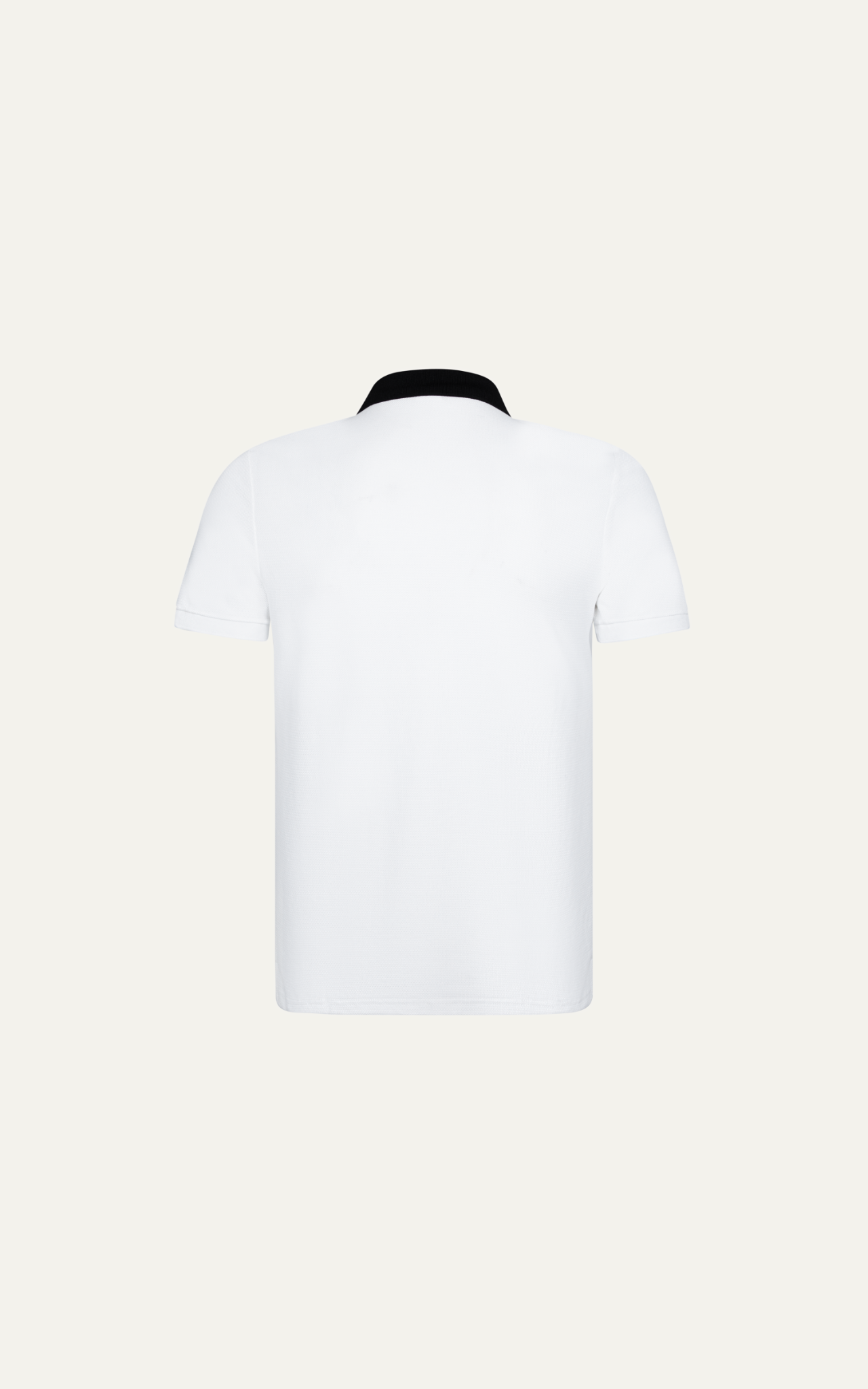 T68 FACTORY SLIMFIT STRIPED POLO - BLACK