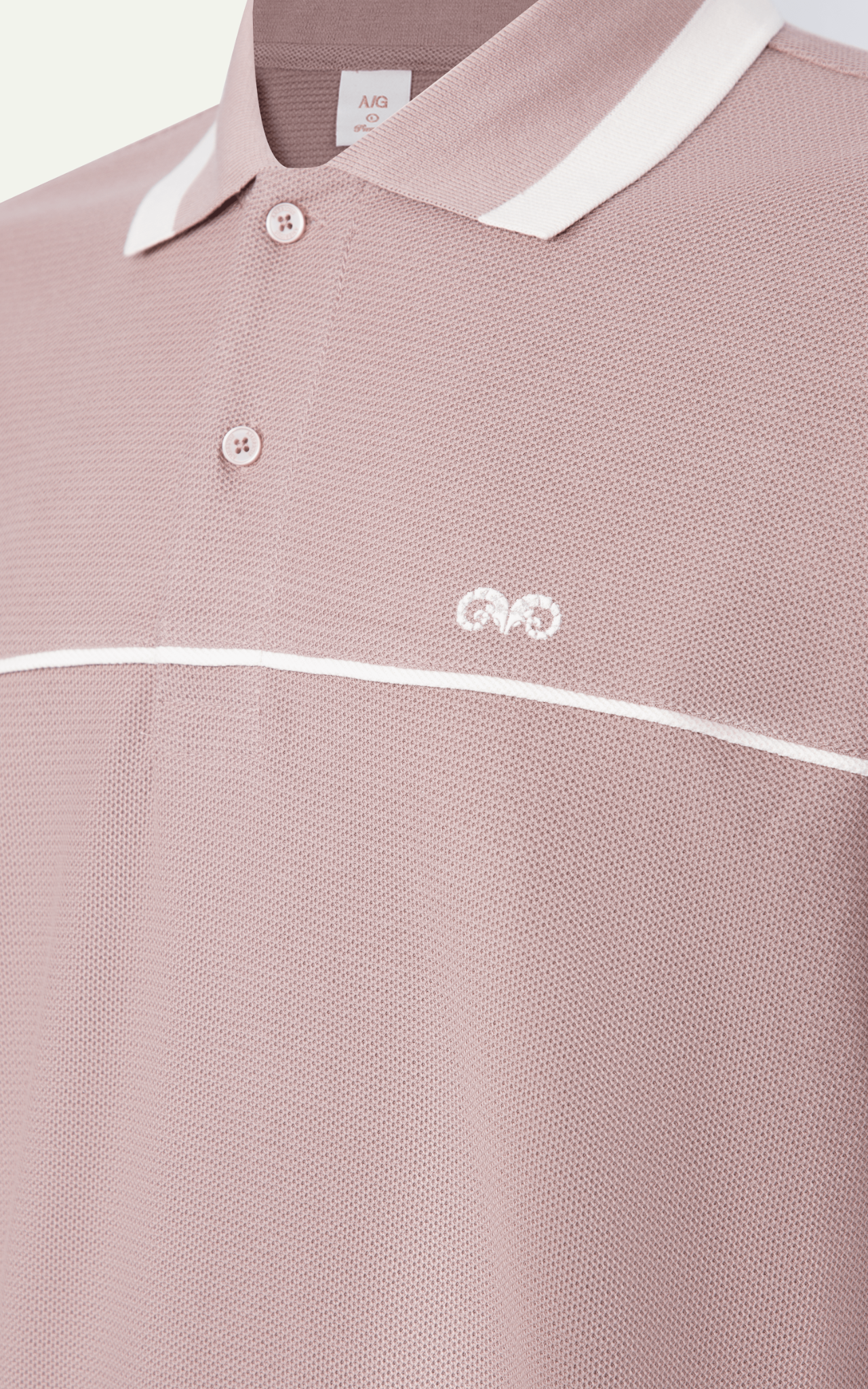 AG002 PREMIUM REGULAR FIT MIXED COLOR POLO - PINK
