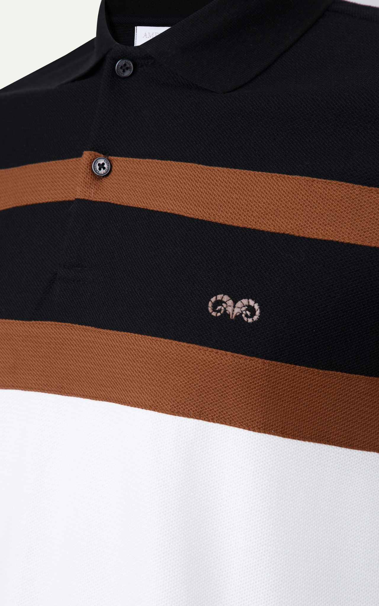 AG83 PREMIUM SLIMFIT POLO - BLACK