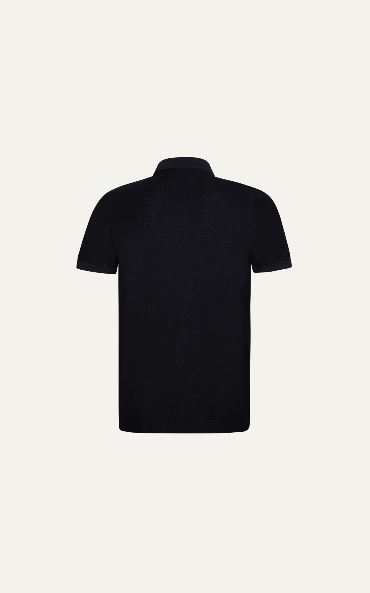 T65 FACTORY SLIMFIT STRIPED POLO - BLACK