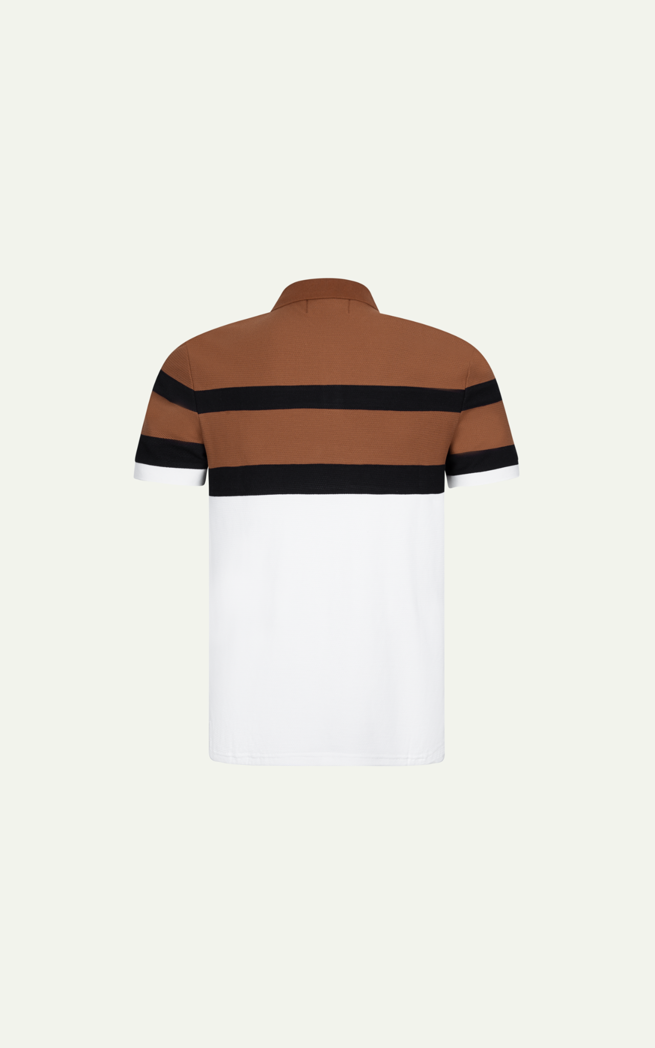 AG83 PREMIUM SLIMFIT POLO - BROWN