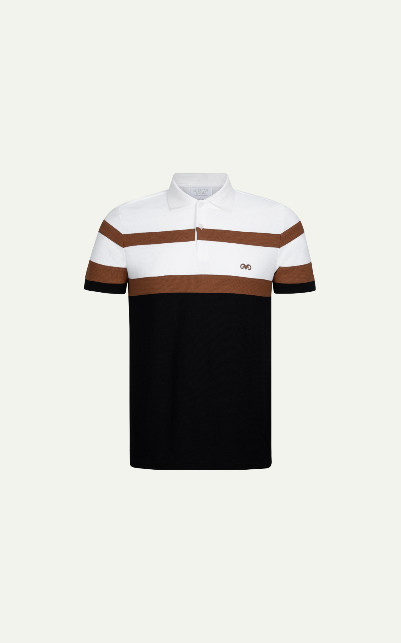 AG83 PREMIUM SLIMFIT POLO - WHITE