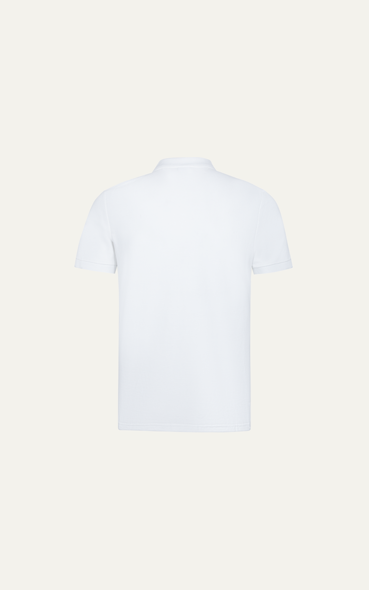 T65 FACTORY SLIMFIT STRIPED POLO - WHITE