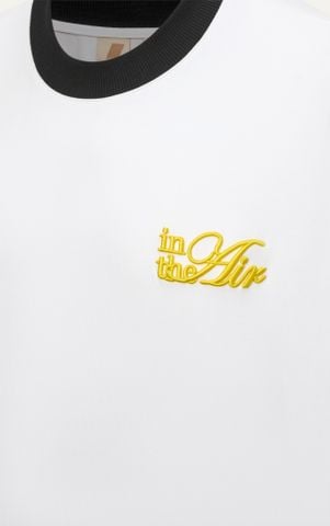 HT11 NEW EMBROIDERY LOGO TSHIRT-BLACK