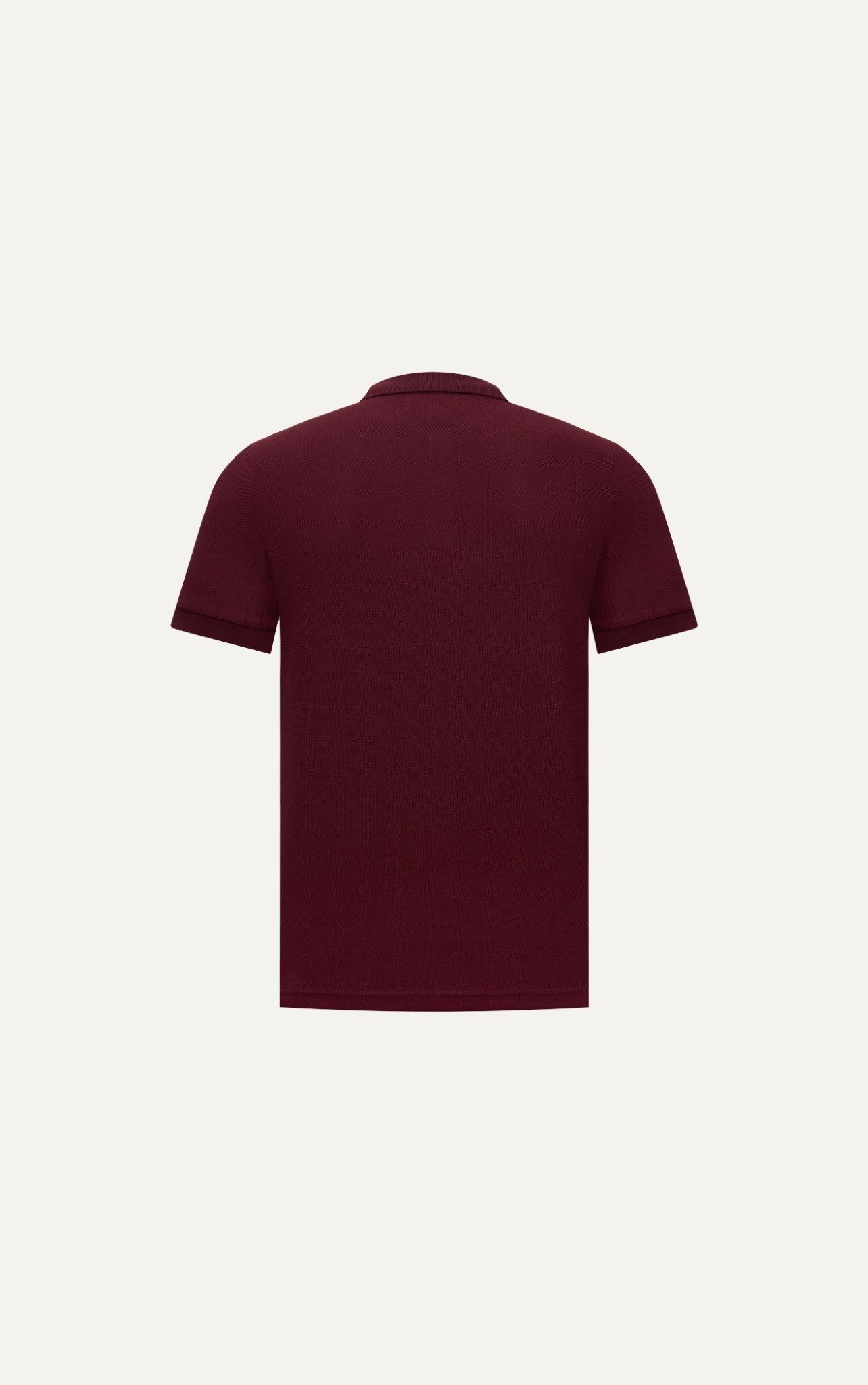AG02 SIGNATURE SLIMFIT POLO - DARK RED