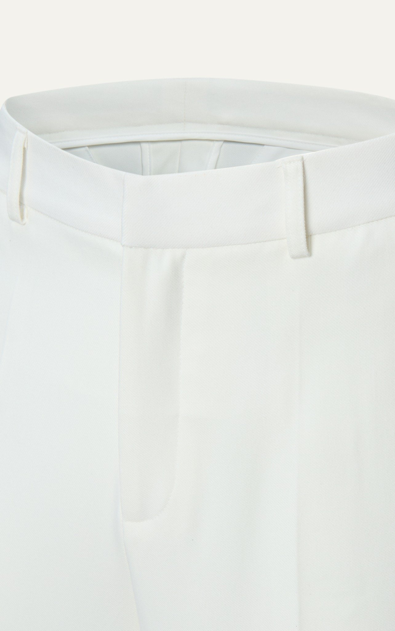 AGHT14 PREMIUM REGULAR FIT TROUSERS - WHITE