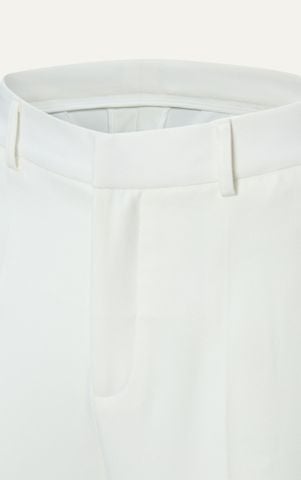 AGHT14 PREMIUM REGULAR FIT TROUSERS - WHITE