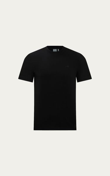 T740 FACTORY REGULAR FIT BASIC T-SHIRT - BLACK