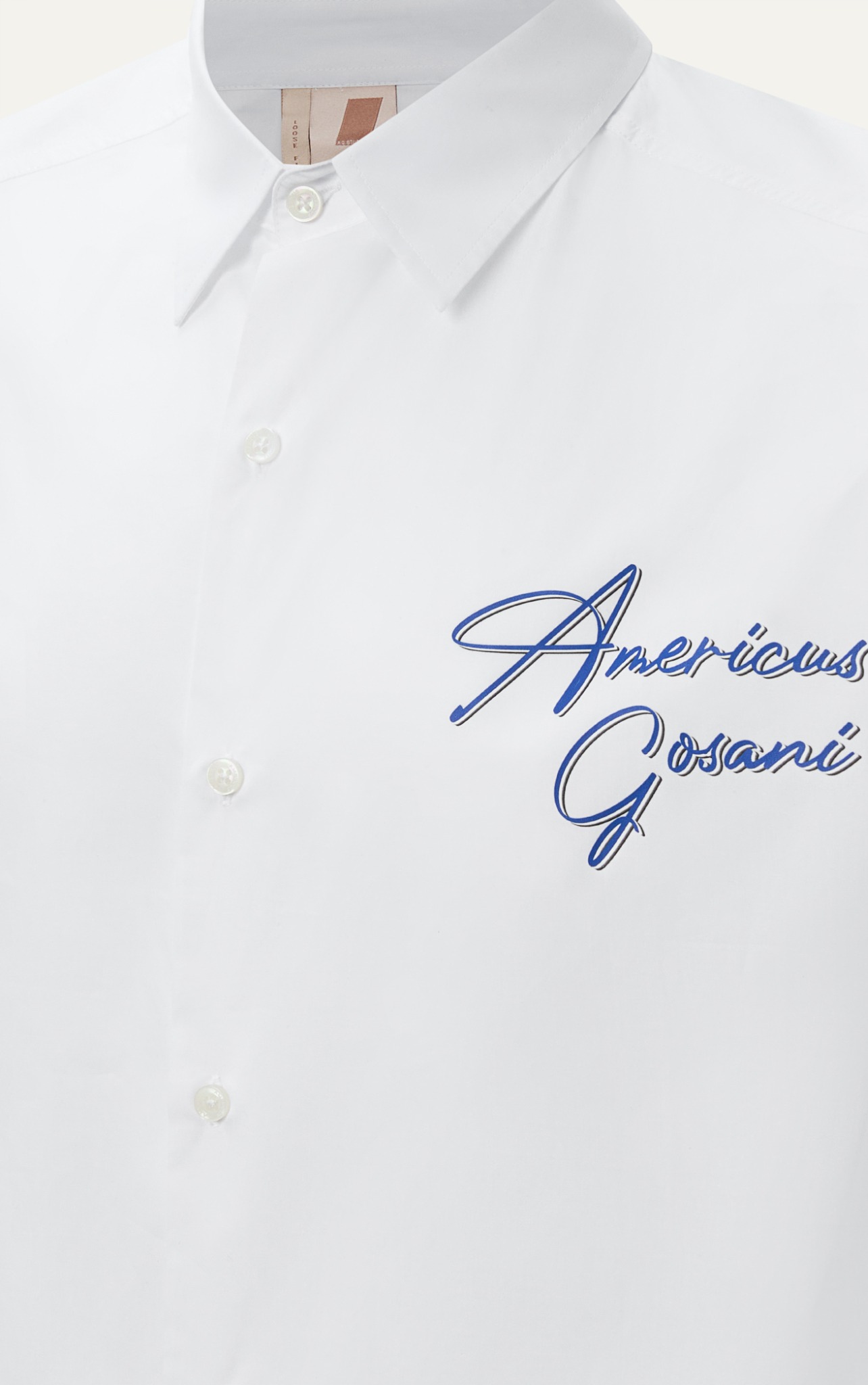 AG541 PREMIUM BOXY LOOSE FIT SHORT SLEEVE SHIRT - WHITE