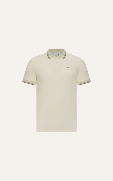  AG6101 PREMIUM SLIMFIT POLO - OFF WHITE