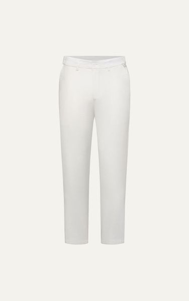  AG150 PREMIUM SLIMFIT KHAKI TROUSERS - WHITE