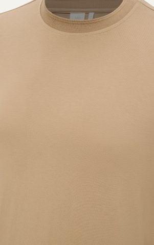 AG080 PREMIUM REGULAR FIT BASIC T-SHIRT - BEIGE