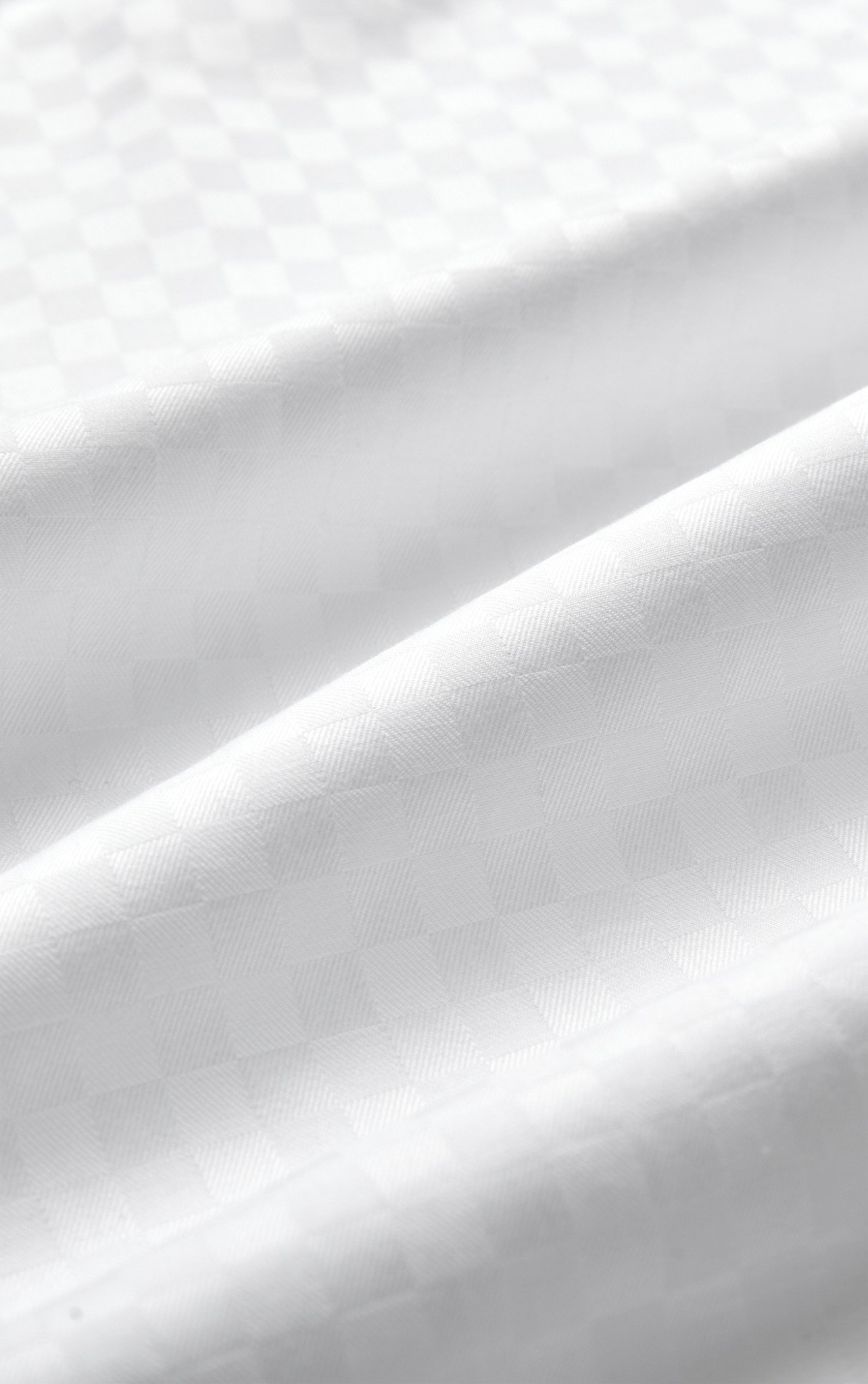 AG5P1 PREMIUM SLIMFIT CHECKED SHIRT - WHITE