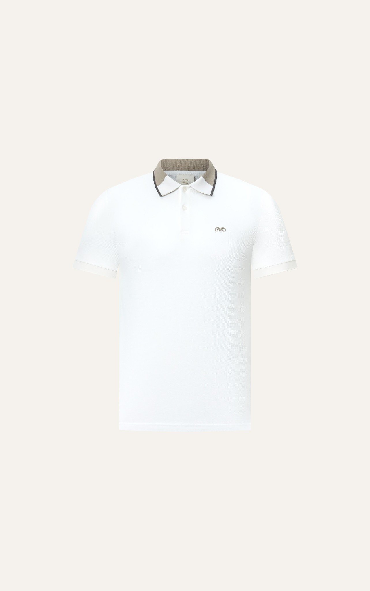 AG893 NEW PREMIUM SLIMFIT POLO - BEIGE