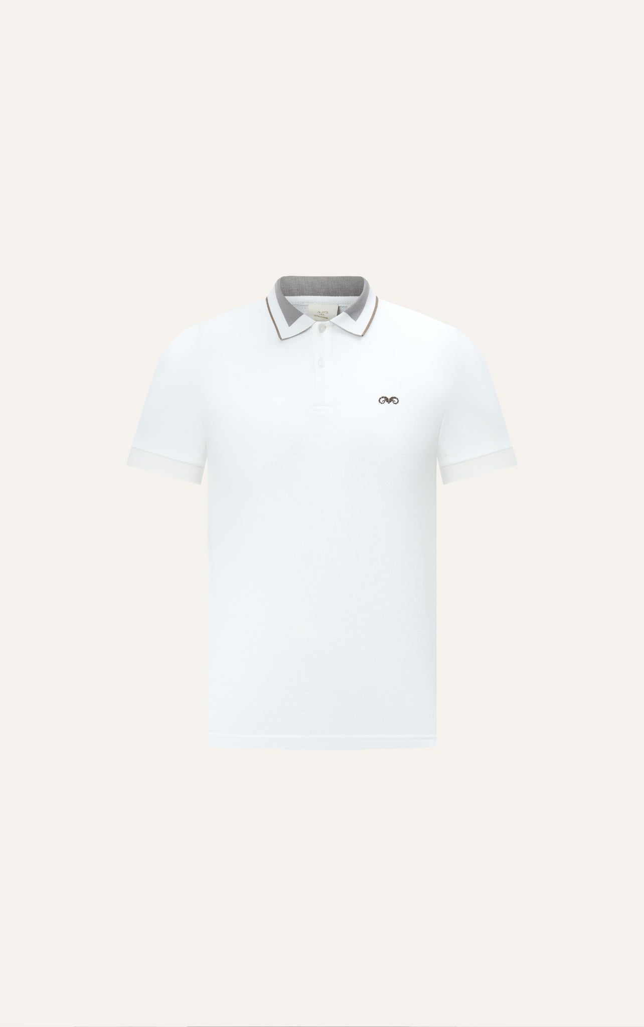 AG98 PREMIUM SLIMFIT POLO - WHITE