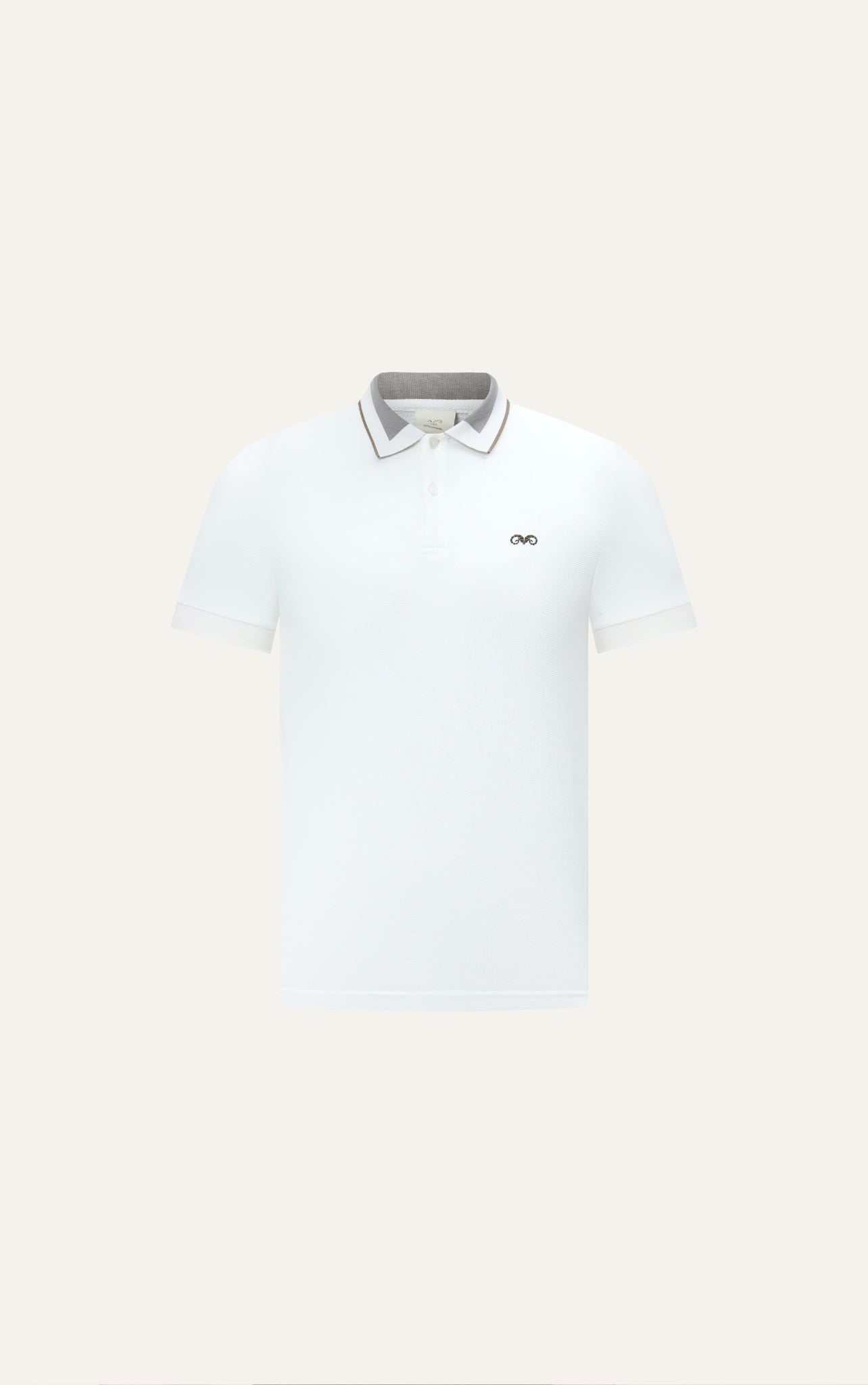 AG98 PREMIUM SLIMFIT POLO - WHITE 