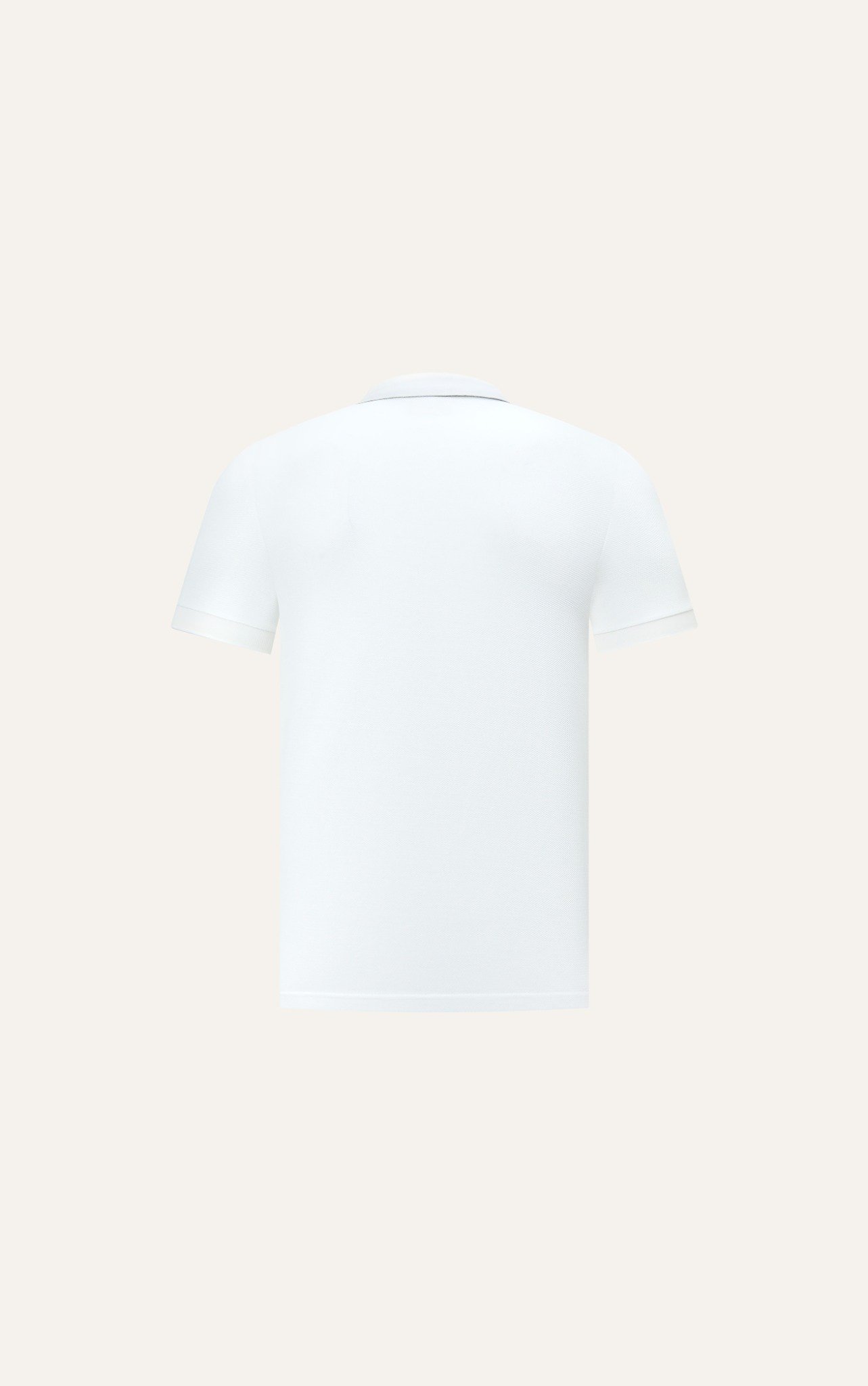 AG65 PREMIUM SLIMFIT POLO - WHITE