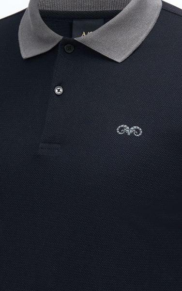  AG99 PREMIUM SLIMFIT POLO - BLACK 