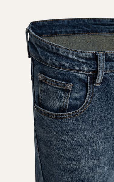  AG237 PREMIUM SLIMFIT MODERN LOOK INDIGO JEANS - DARK BLUE 