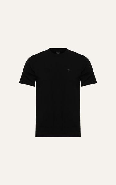  AG78 FACTORY REGULAR FIT EVERYDAY LOGO PRINTED T-SHIRT - BLACK