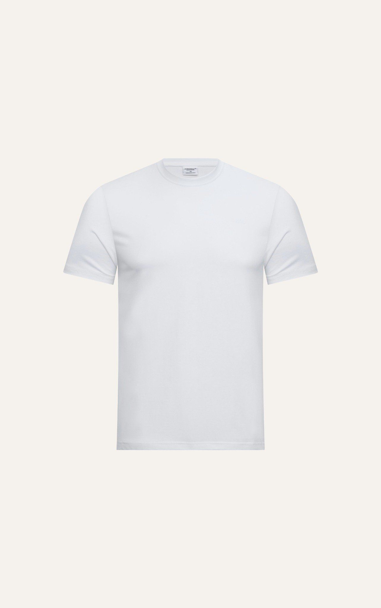  AG78 FACTORY REGULAR FIT EVERYDAY LOGO PRINTED T-SHIRT - WHITE 