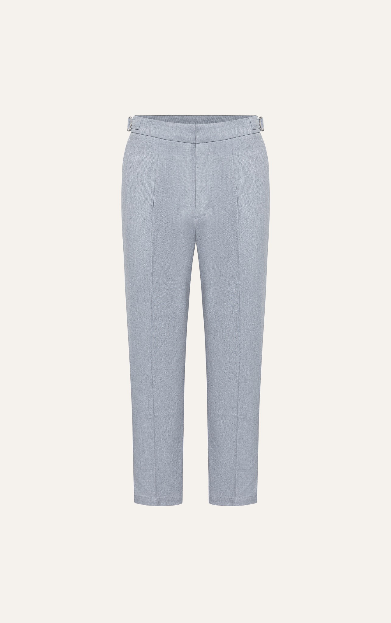 AG09 PREMIUM SLIMFIT SIDETAB TROUSERS - LIGHT GREY