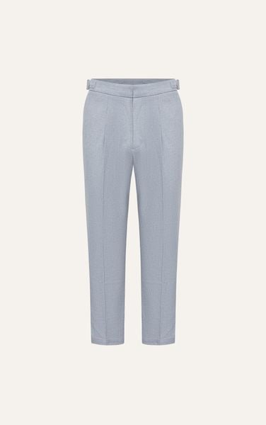  AG09 PREMIUM SLIMFIT SIDETAB TROUSERS - LIGHT GREY