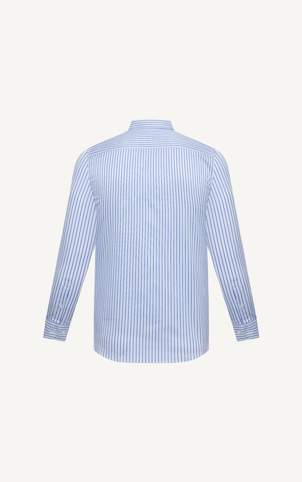 AG5877 PREMIUM SLIMFIT BENGAL STRIPED SHIRT - LIGHT BLUE