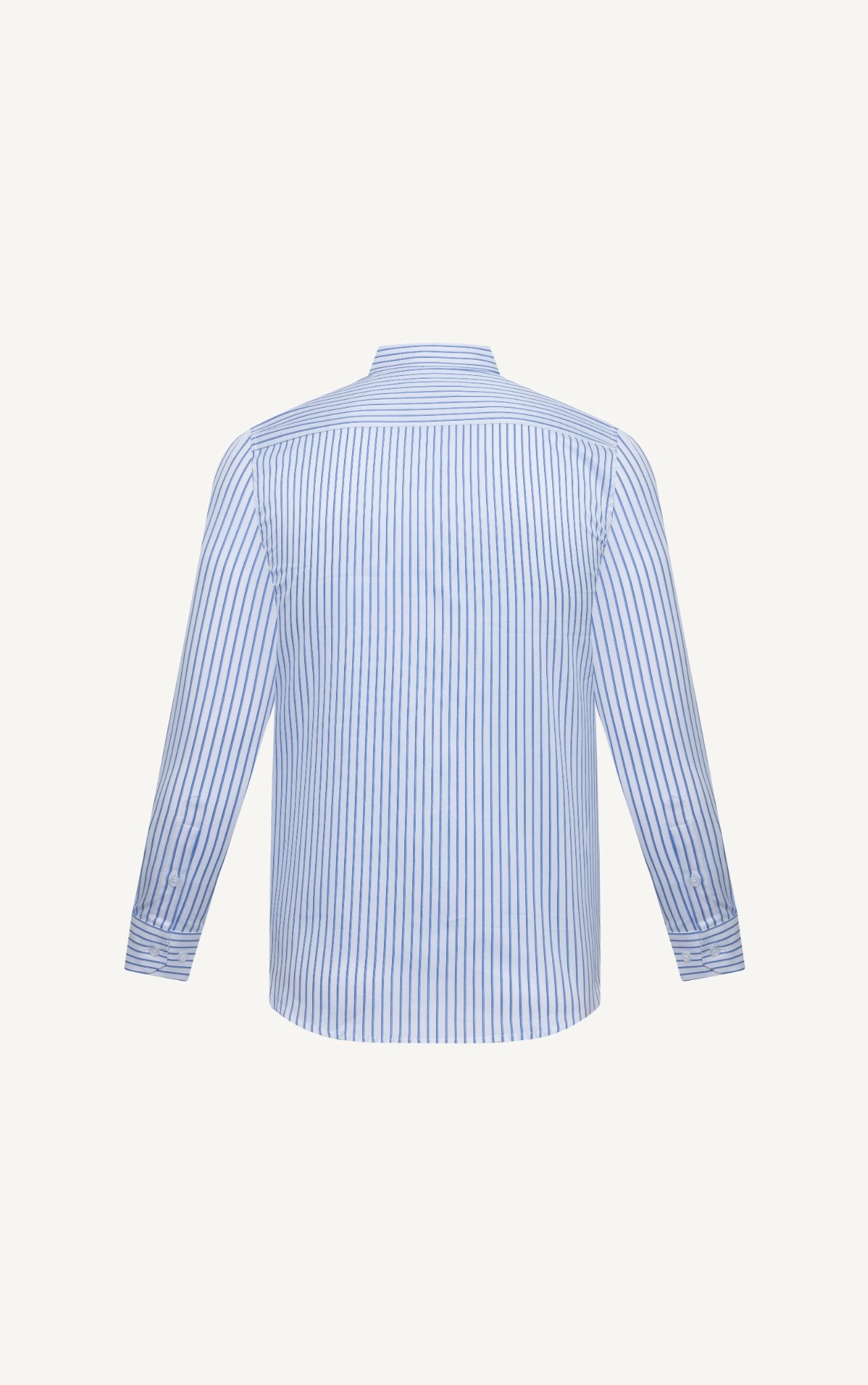 AG877 PREMIUM SLIMFIT BENGAL STRIPED SHIRT - LIGHT BLUE