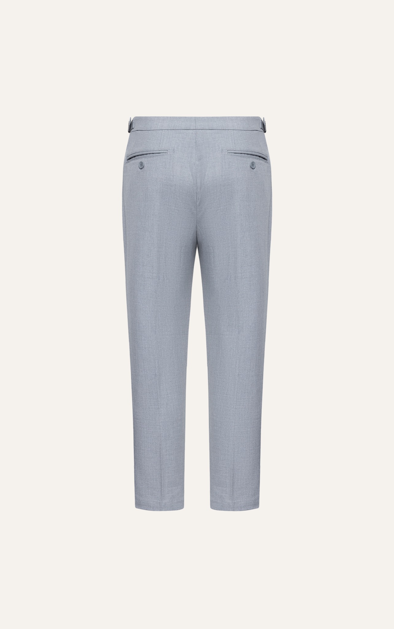 AG09 PREMIUM SLIMFIT SIDETAB TROUSERS - LIGHT GREY