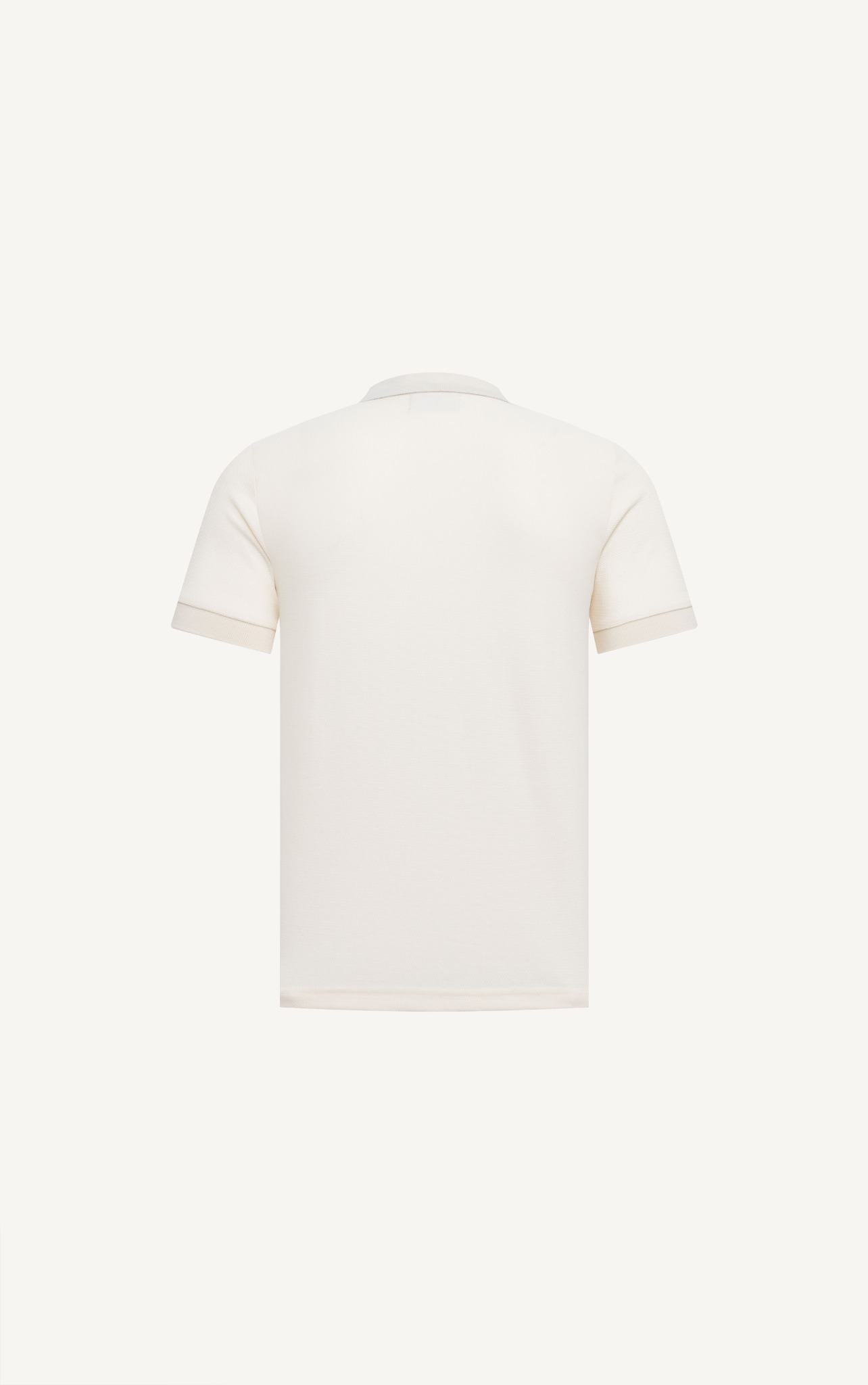 AG65 PREMIUM SLIMFIT POLO - OFF WHITE