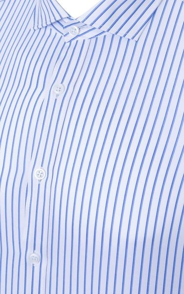  AG877 PREMIUM SLIMFIT BENGAL STRIPED SHIRT - LIGHT BLUE 